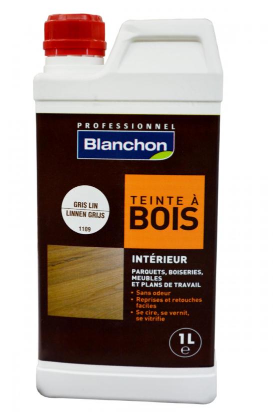 TEINTE BOIS INTERIEUR : TEINTE A BOIS 1L GRIS LIN